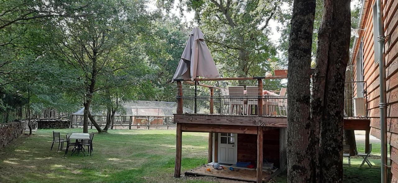 Colibri Loc - Insolite - 3 Etoiles - Parc - Etang - Familles - Soiree Ok Brigne ภายนอก รูปภาพ