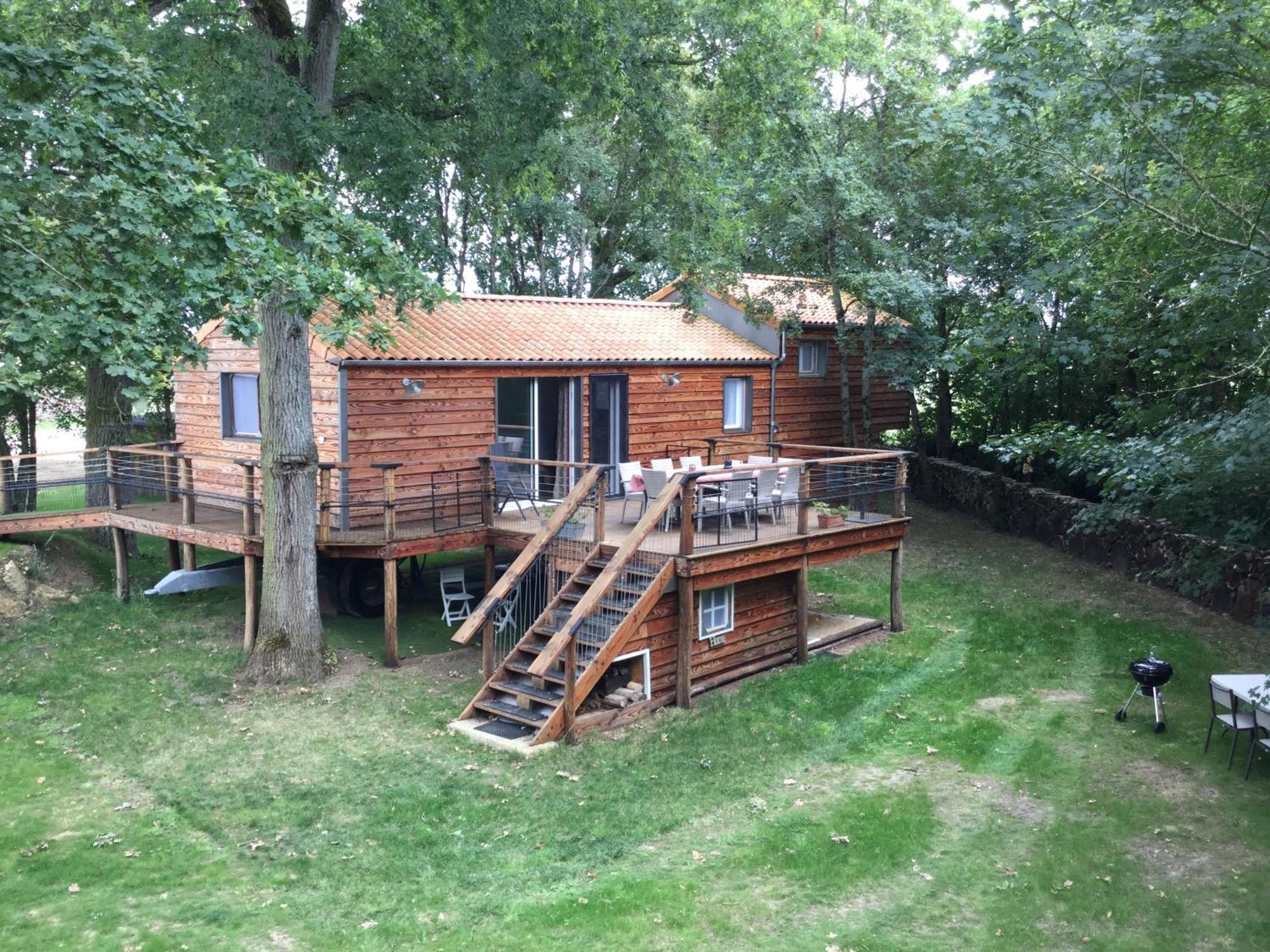 Colibri Loc - Insolite - 3 Etoiles - Parc - Etang - Familles - Soiree Ok Brigne ภายนอก รูปภาพ